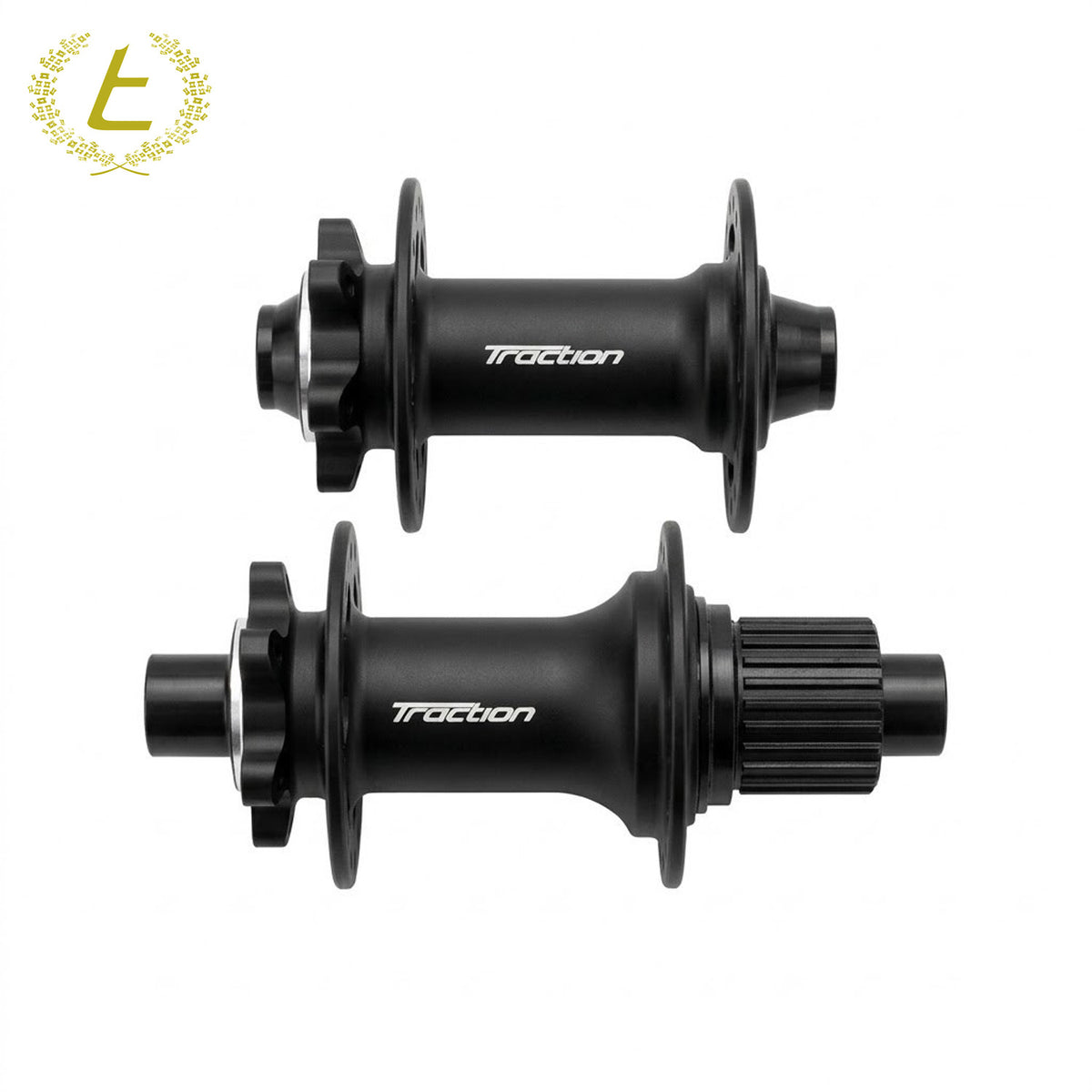 Traction Factorie Hub Set 12-Speed, Boosted Microspline TA 32H - Black
