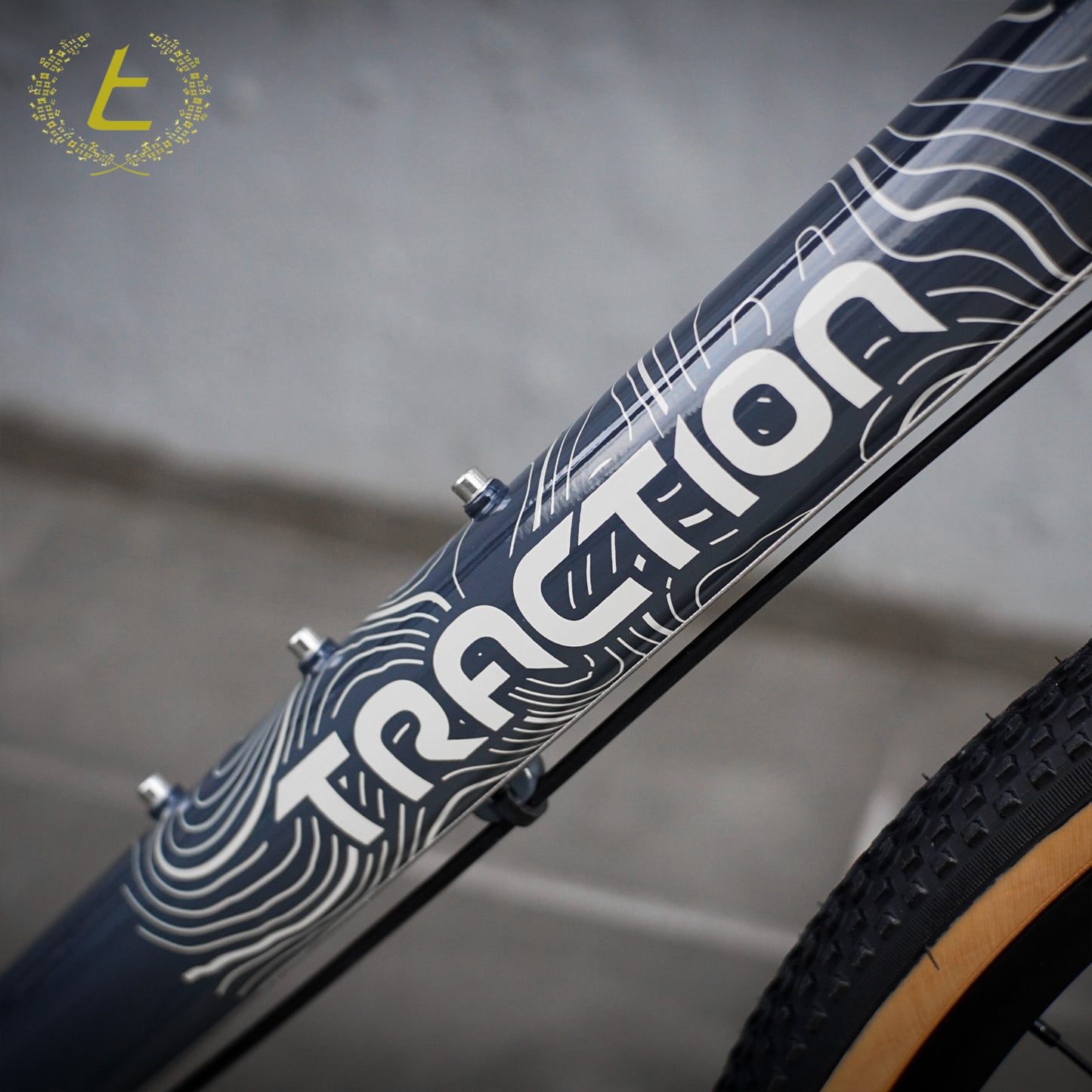 Traction Gritt EXP Gravel Frameset Bike - Blue