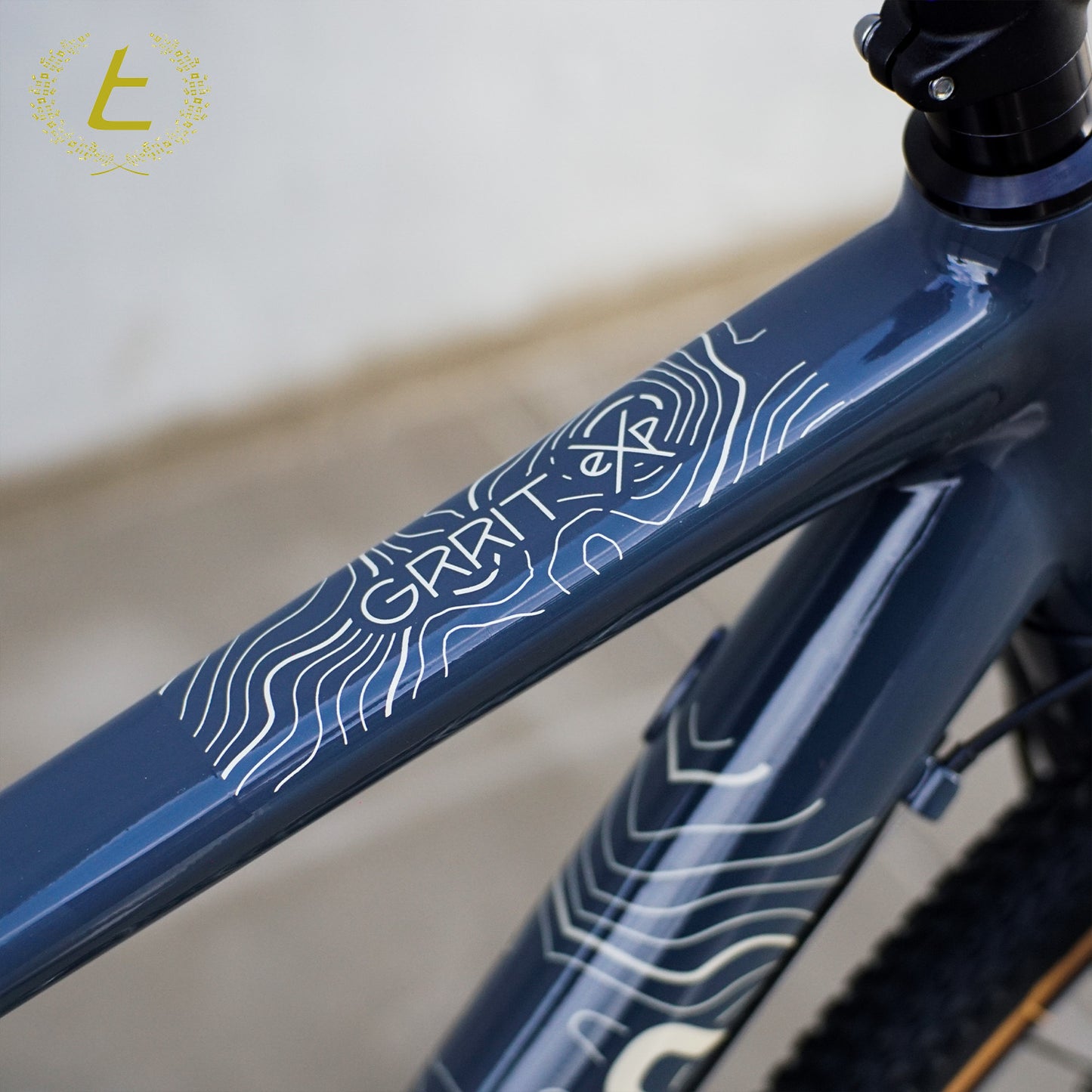 Traction Gritt EXP Gravel Frameset Bike - Blue