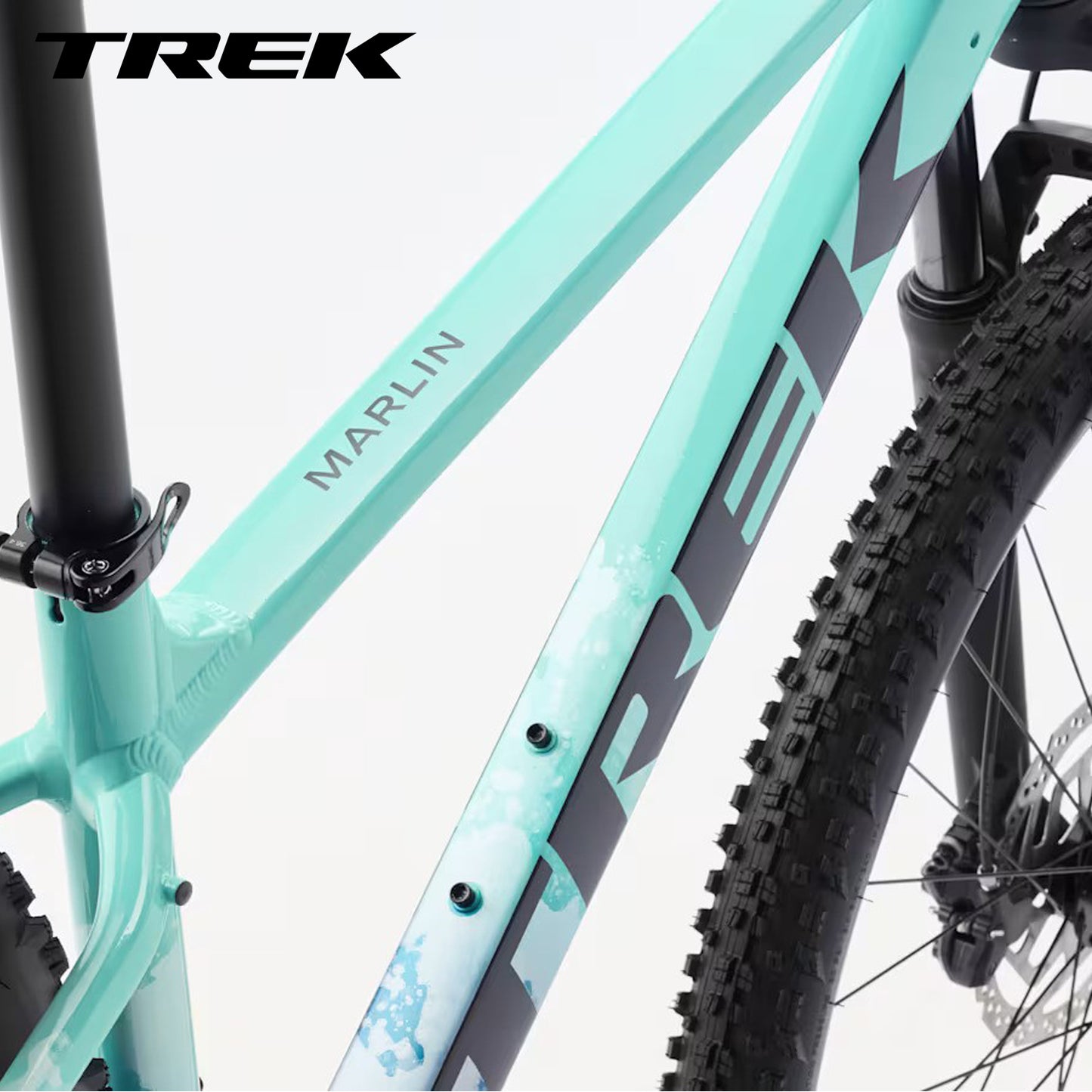 TREK Marlin 5 Gen 3 Cross Country Mountain Bike - Miami Green/Dark Aquatic Fade
