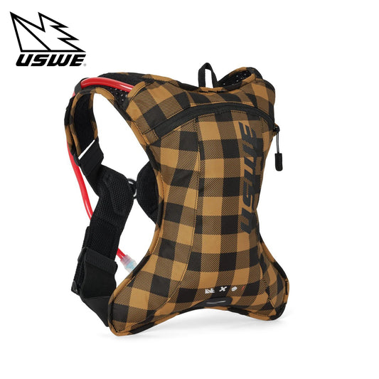 USWE Outlander XC Flannel 2L Hydration Pack - Bronze