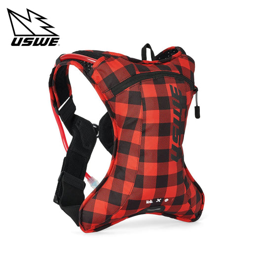 USWE Outlander XC Flannel 2L Hydration Pack - Red