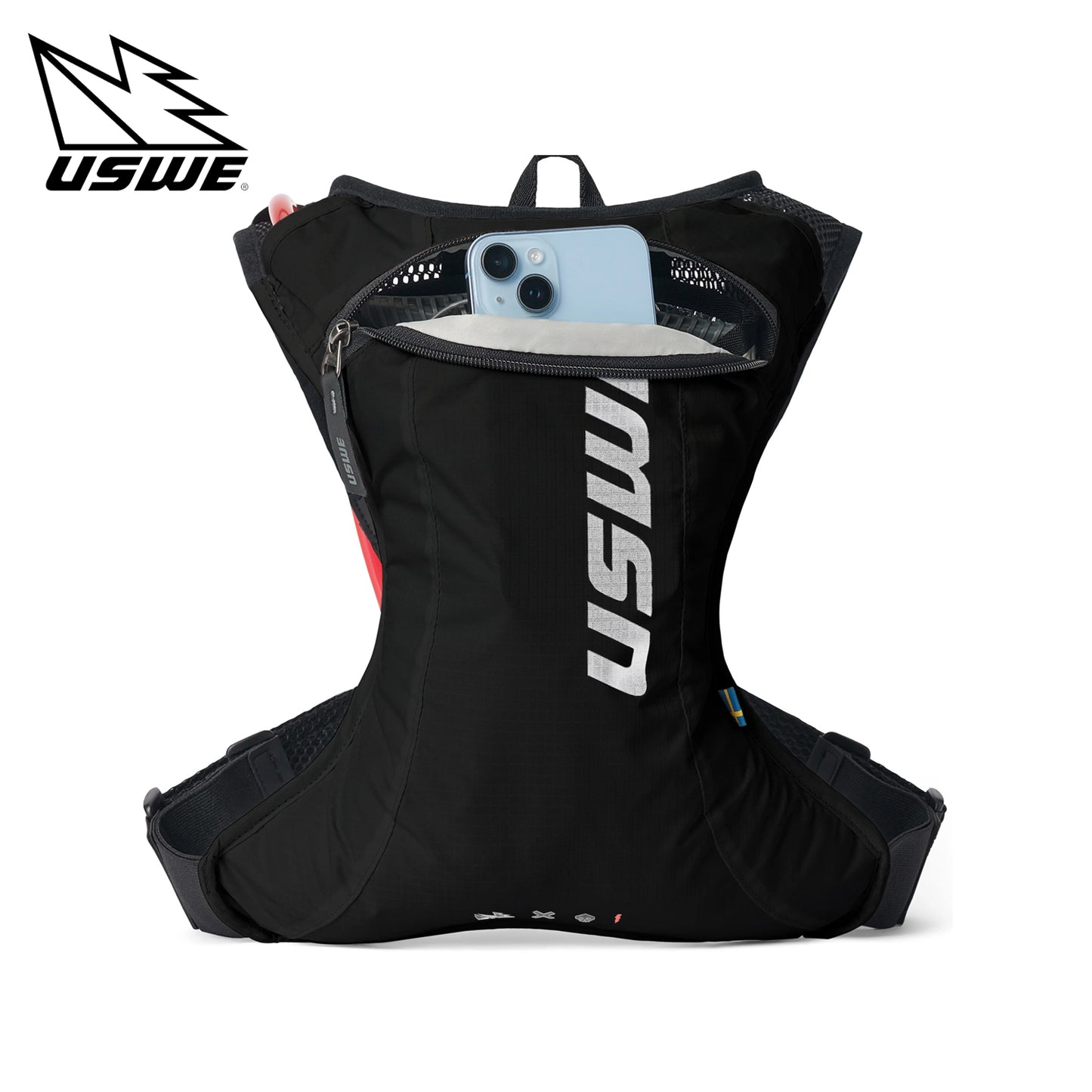 USWE Race 2.0 2L Hydration Pack - Black