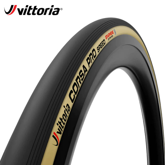 Vittoria Corsa Pro Speed Road Tubeless-Ready Bike Tire - Tan