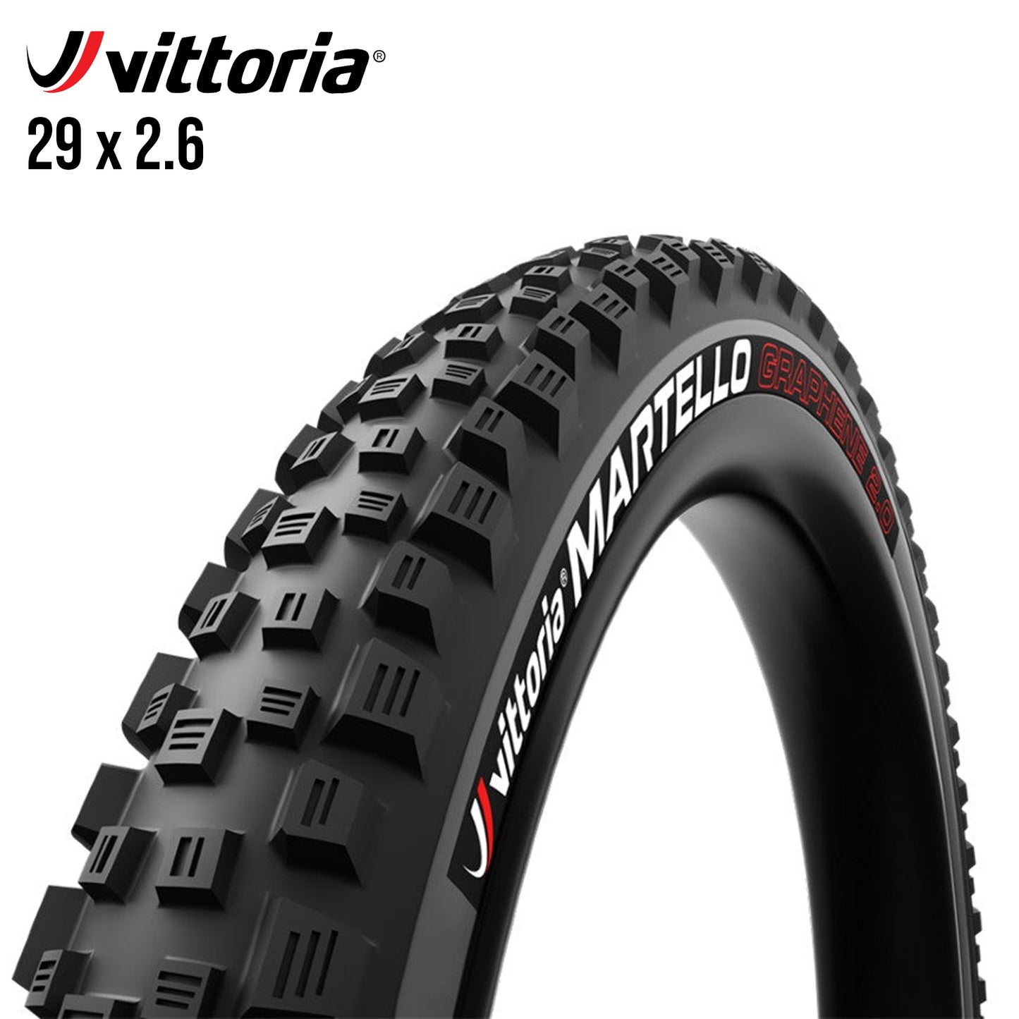 Vittoria Martello MTB Trail Tire 29er Tubeless TNT - Grey / Anthracite