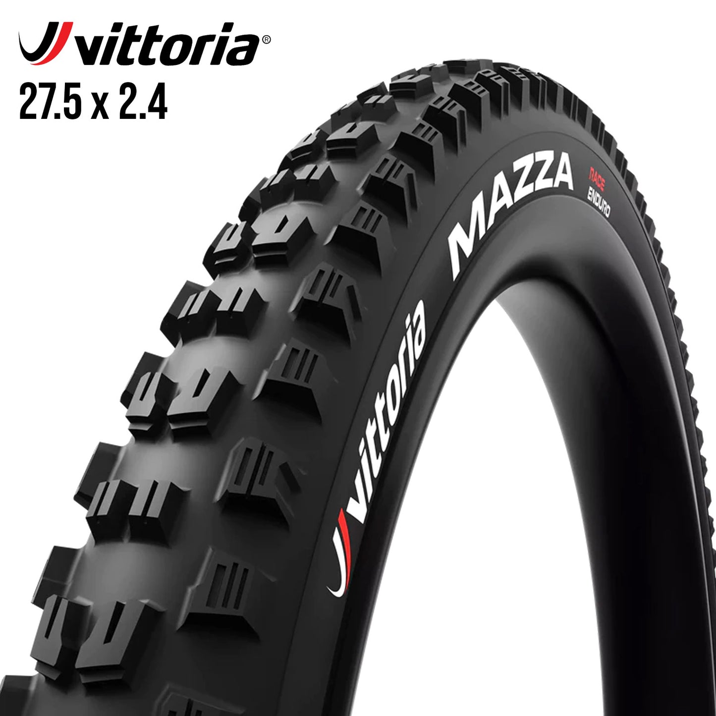 Vittoria Mazza Enduro Race Tubeless MTB Tire 27.5 - Black