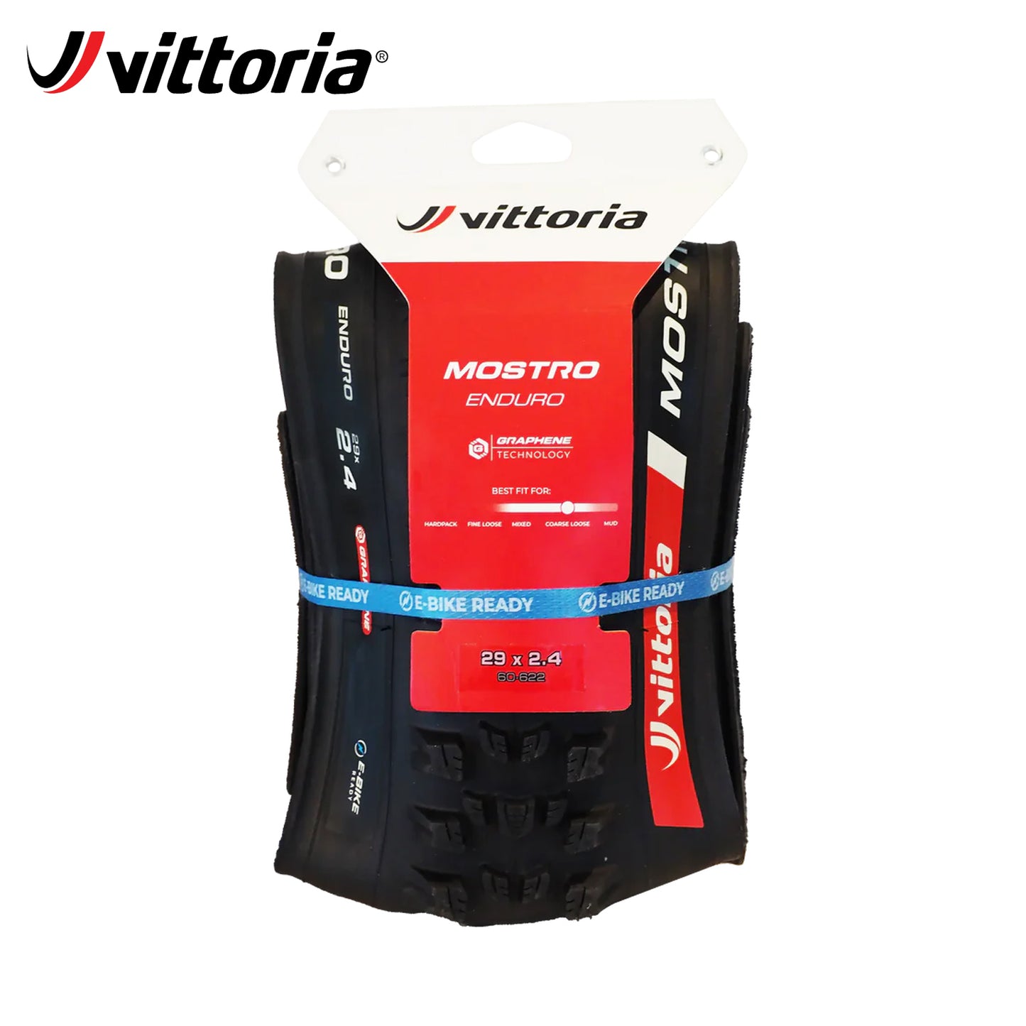 Vittoria Mostro Enduro MTB 29er Tubeless-Ready Tire - Black