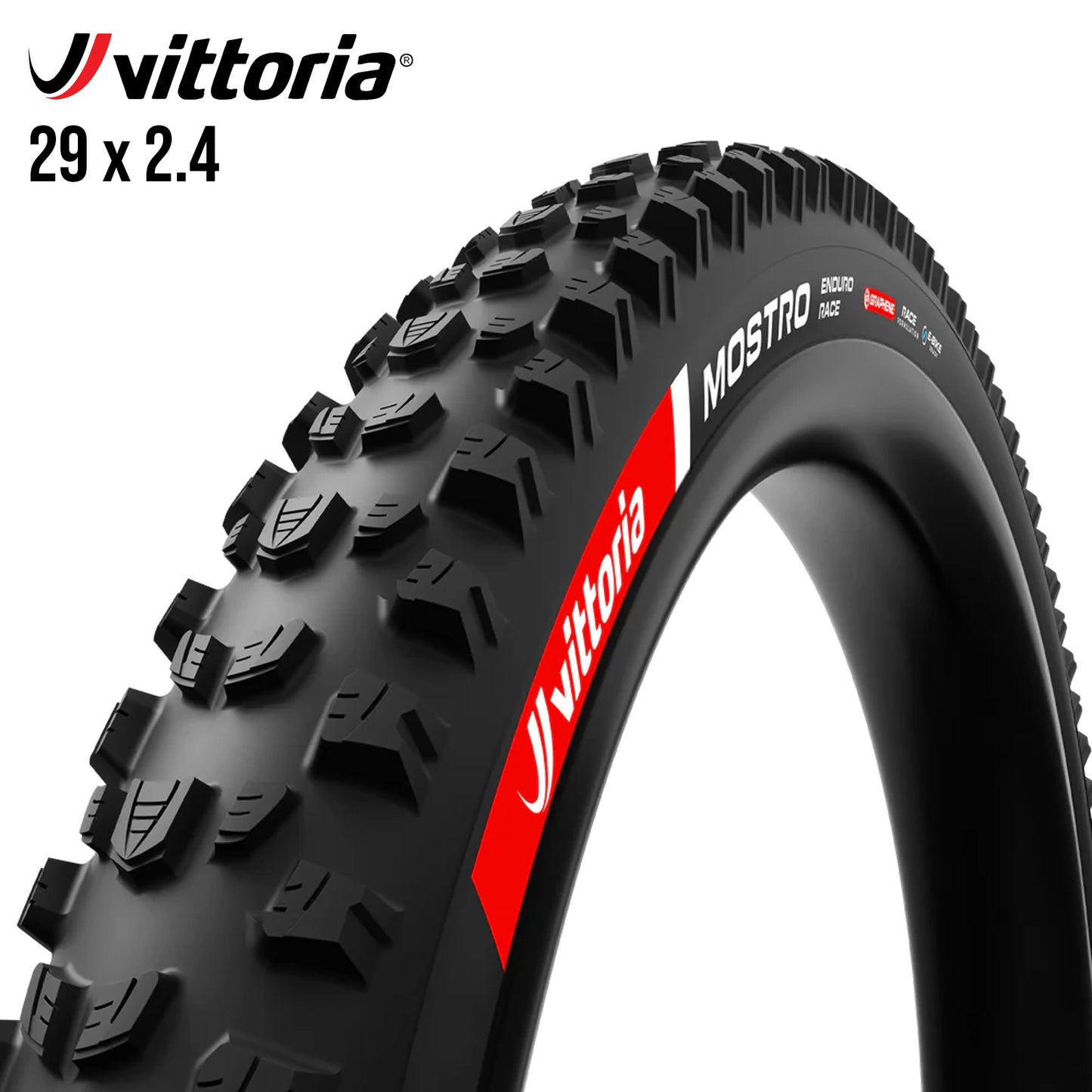 Vittoria Mostro Enduro Race MTB 29er Tubeless-Ready Tire - Black