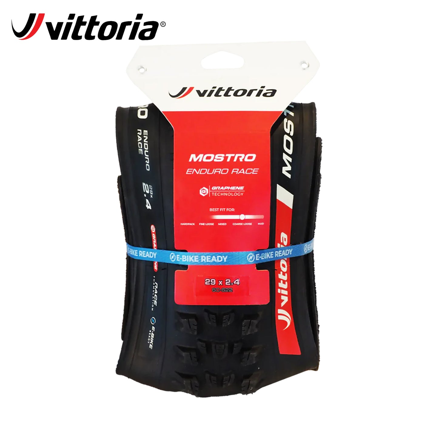 Vittoria Mostro Enduro Race MTB 29er Tubeless-Ready Tire - Black