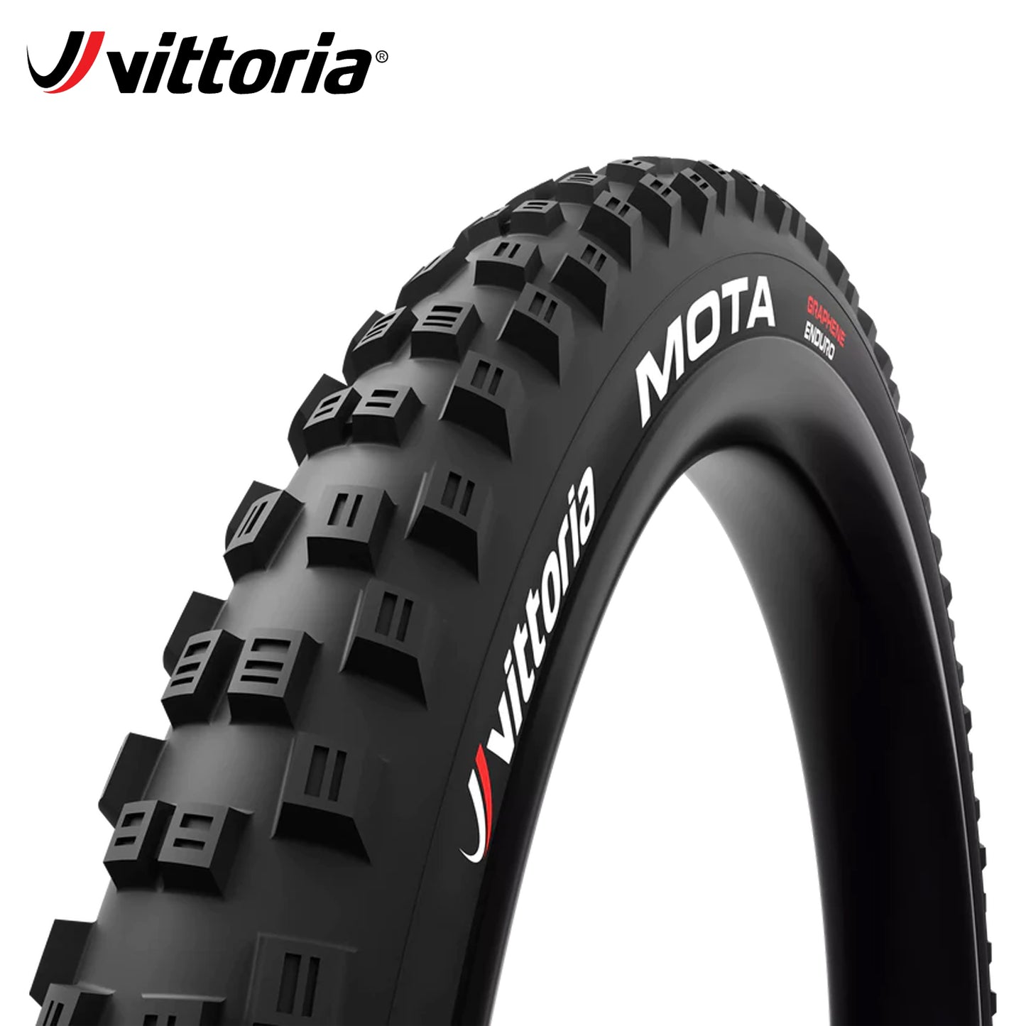 Vittoria Mota Enduro MTB Tire 27.5 Tubeless-Ready - Black