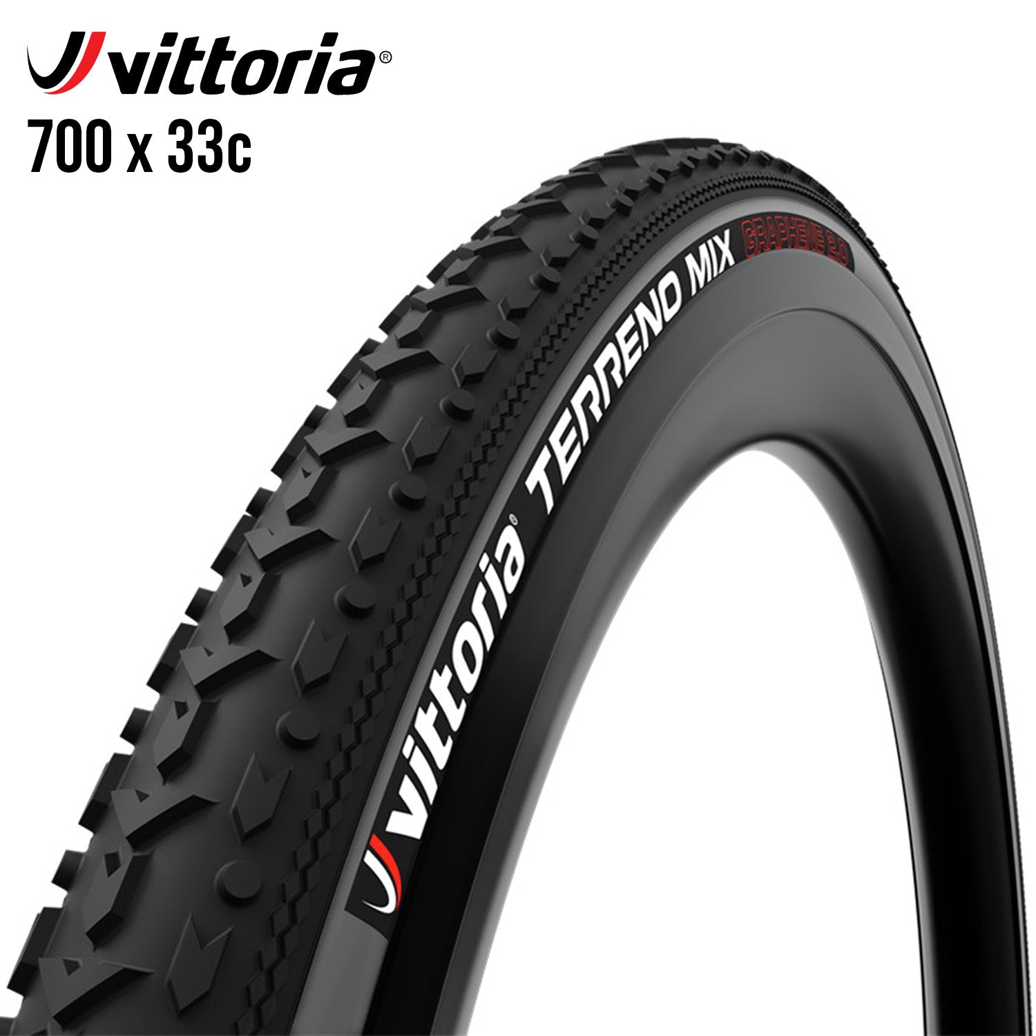 Vittoria Terreno Mix Dry Wet Gravel Tire 700c Anthracite Black Supreme Bikes PH