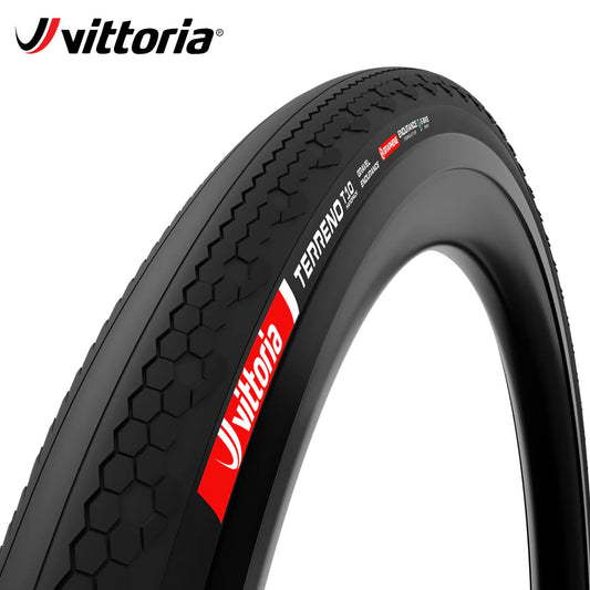 Vittoria Terreno T10 Hardpack Gravel Endurance Tubeless-Ready Tire 650b - Black