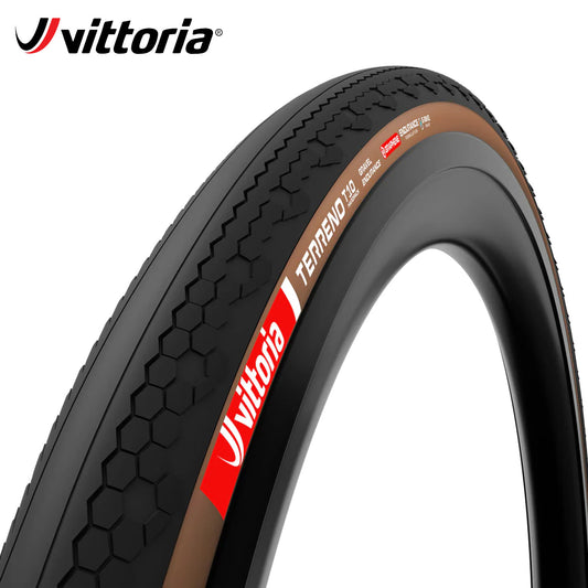 Vittoria Terreno T10 Hardpack Gravel Endurance Tubeless-Ready Tire 700c - Tan