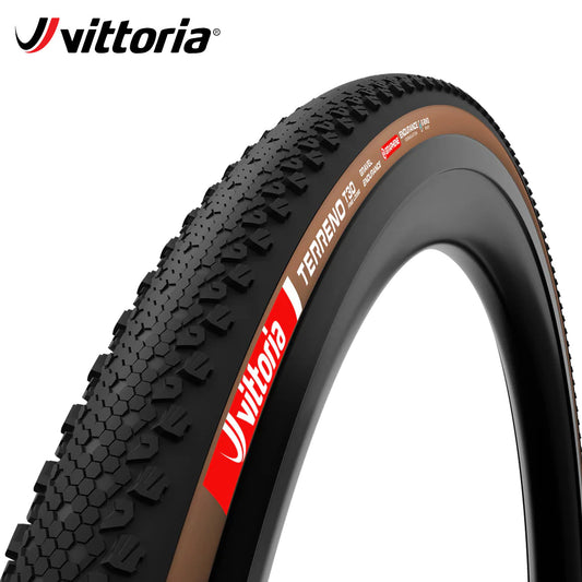 Vittoria Terreno T30 Fine Loose Gravel Endurance Tubeless-Ready Tire 700c - Tan
