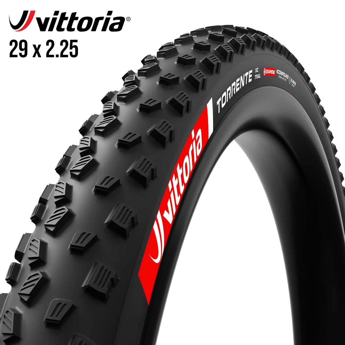 Vittoria Torrente XC Trail Tubeless-Ready Tire 29er - Black