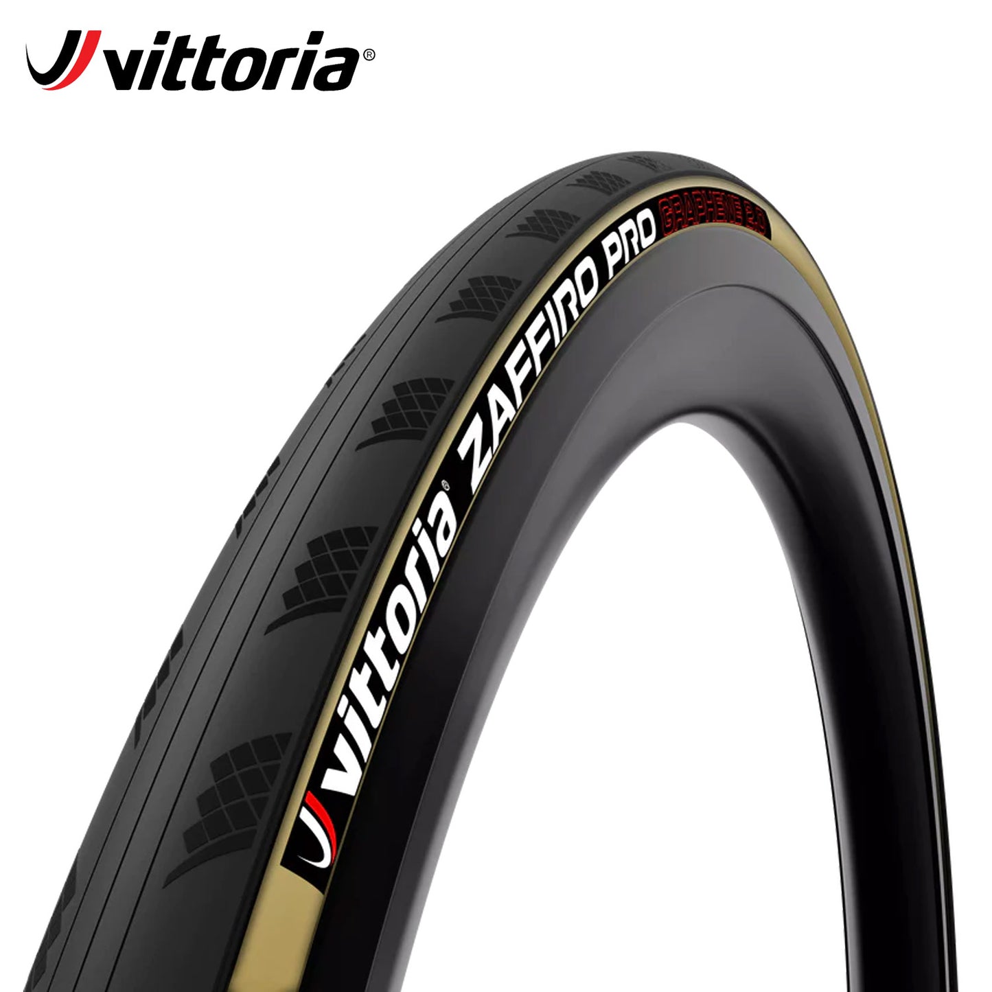 Vittoria Zaffiro Pro Road Tube-Type Bike Tire - Tan Wall