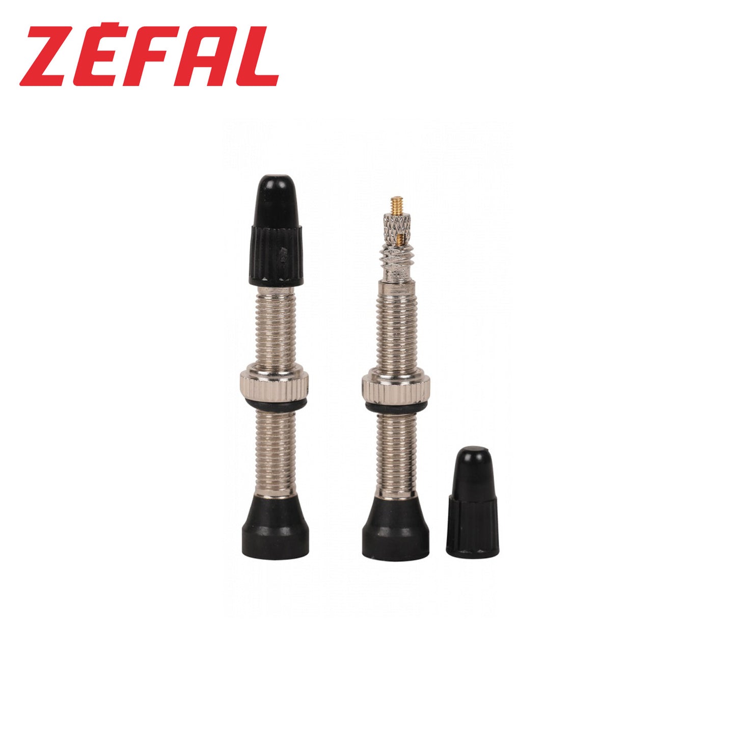 Zefal Tubeless Valves (2pcs) with Valve Tool