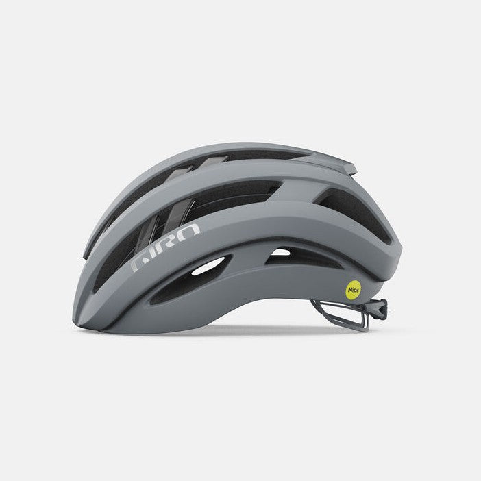 Giro Aries Spherical MIPS Road Bike Helmet - Matte Sharkskin (Gray)