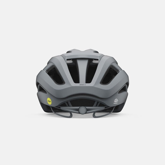 Giro Aries Spherical MIPS Road Bike Helmet - Matte Sharkskin (Gray)