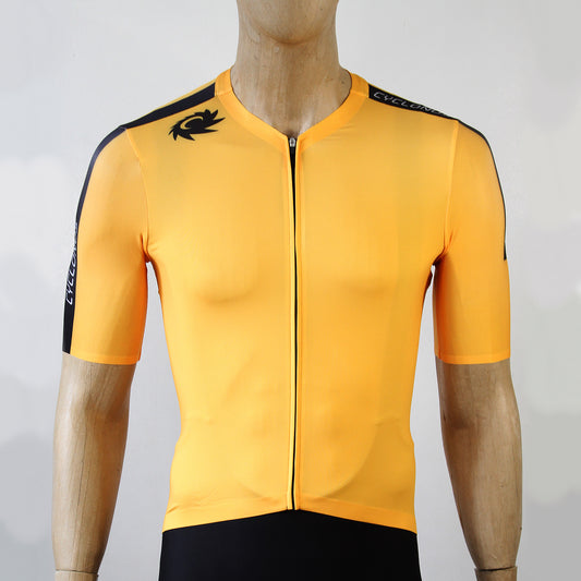 Cyclonus Breakaway Cycling Jersey - Titanium Yellow