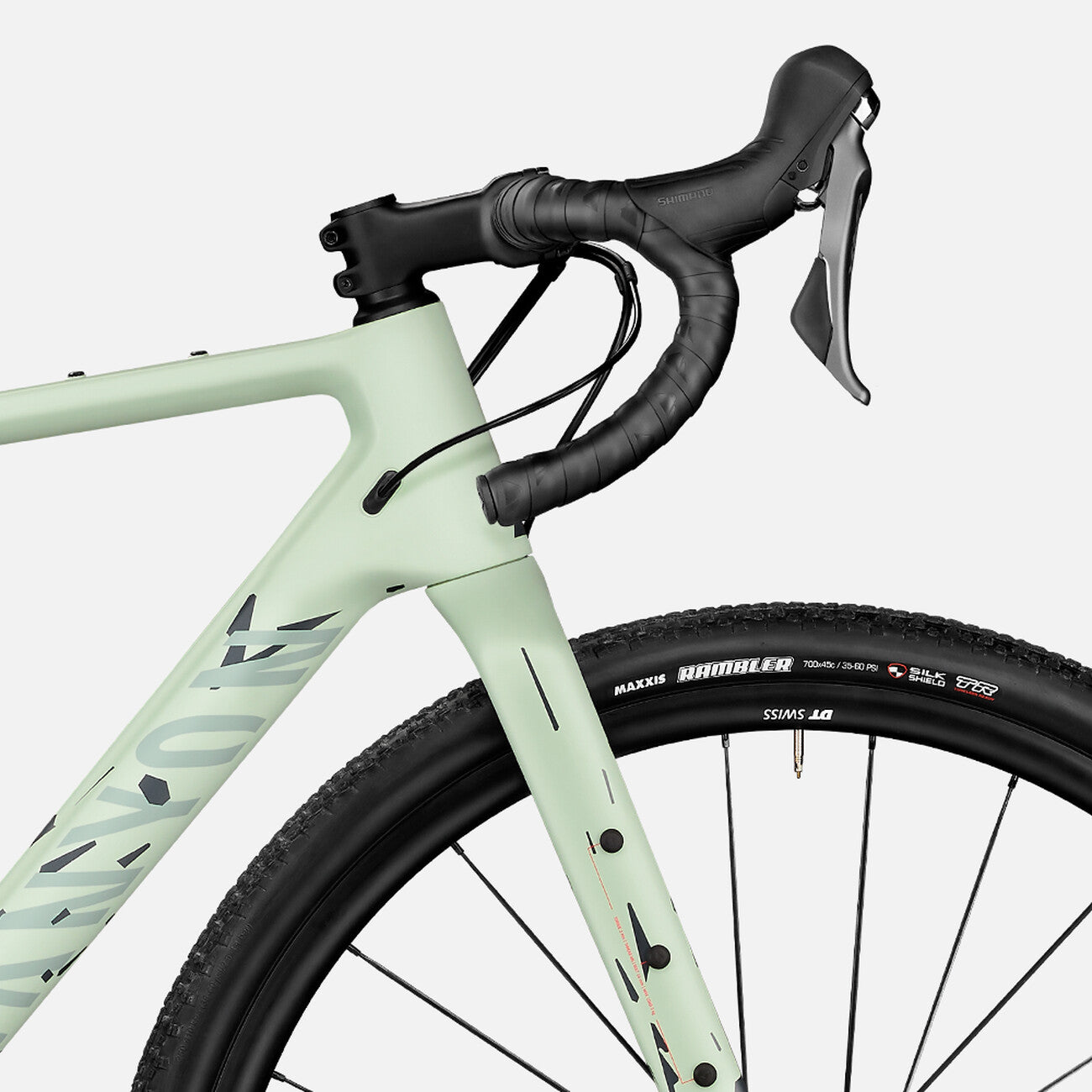 Canyon Grizl CF SL 7 1by Gravel Bike - Matcha Splash