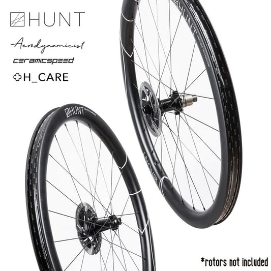 HUNT 42 Limitless Gravel Aero Wheelset TA 1548 grams Ceramic Speed