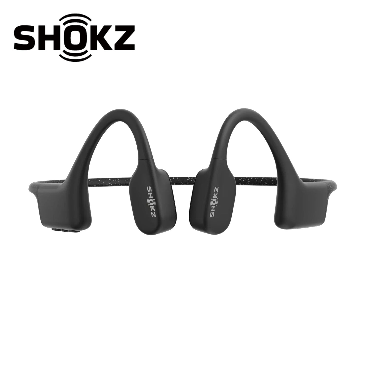 SHOKZ OpenSwim Waterproof Bone Conduction Sport Headphones - Black