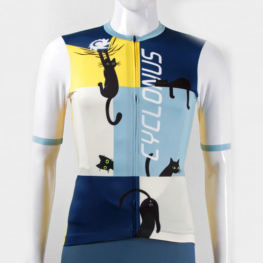 Cyclonus Chicane Seamless Cycling Bib Shorts - Navy Blue – Supreme
