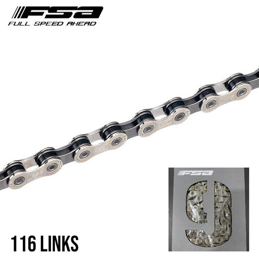 FSA Team Issue Bike Chain 9-Speed 116 Links