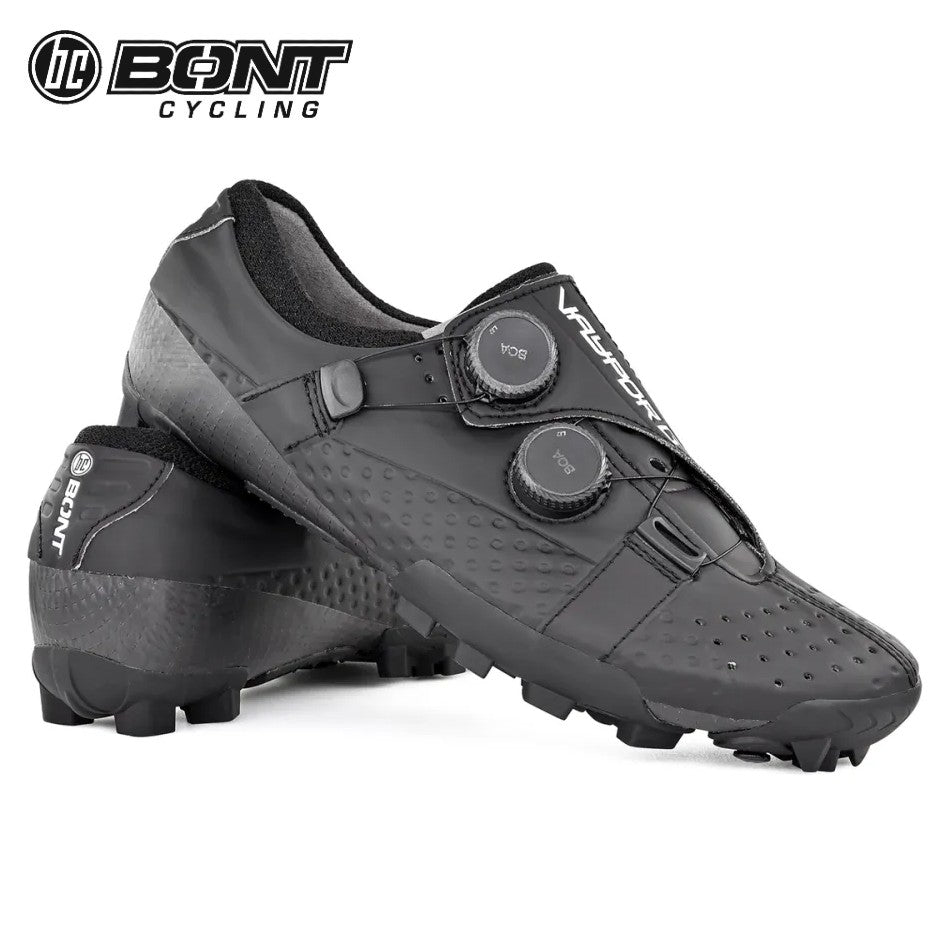 Bont Vaypor G LI2 Gravel Carbon Composite / BOA Cycling Shoes - Black