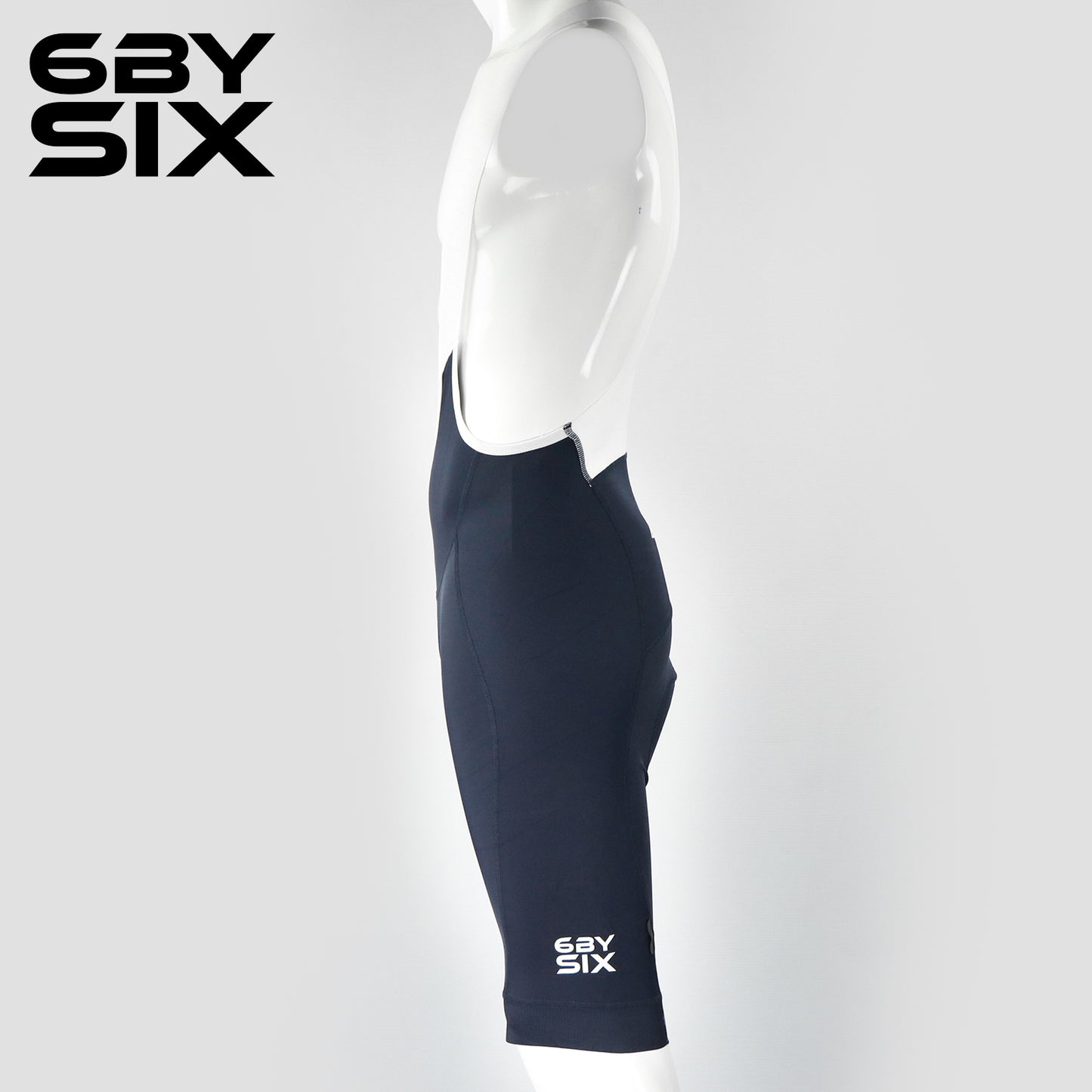 6bySix Adaptive Bib Shorts - Navy Blue