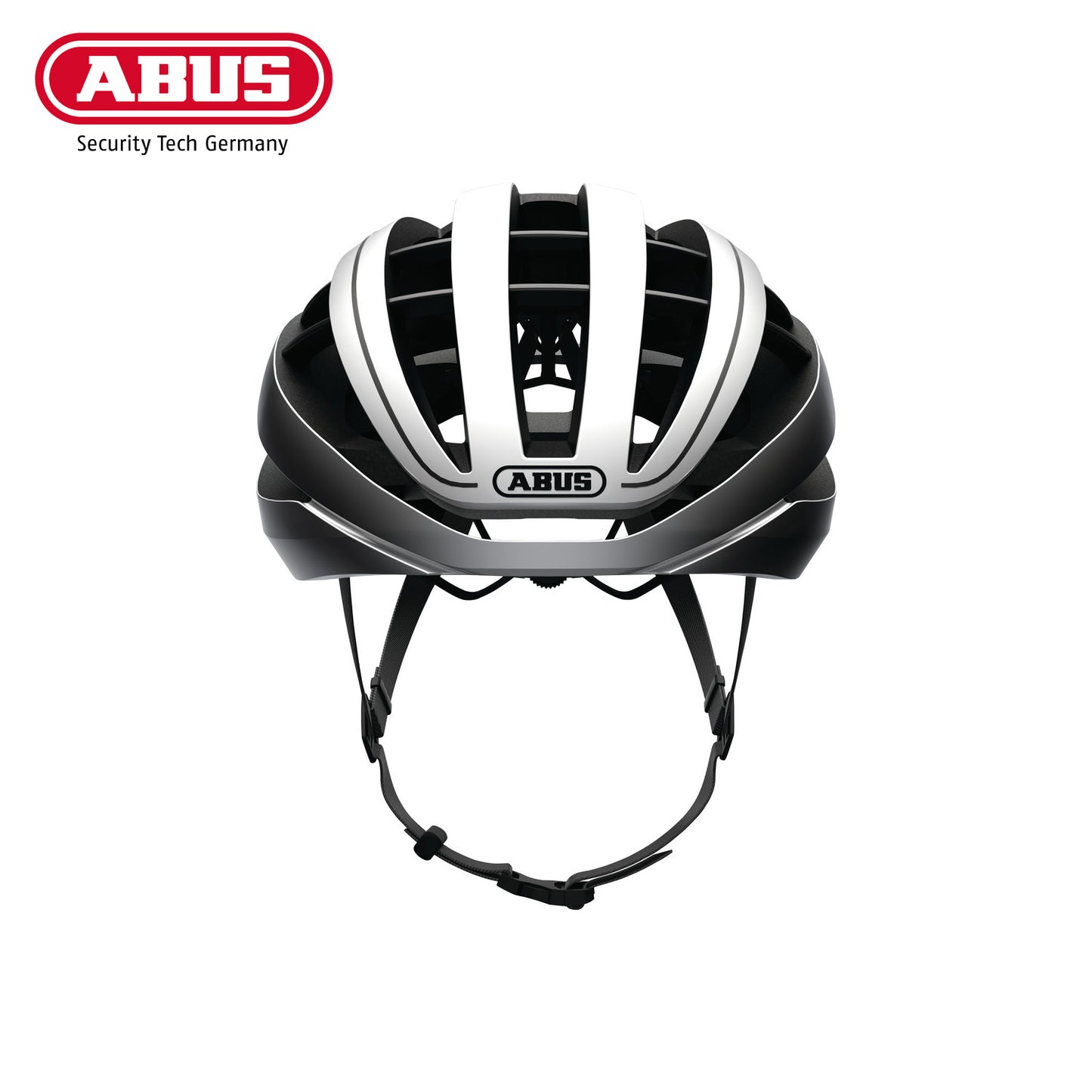 ABUS Road Helmet Aventor Bike Helmet - Gleam Silver