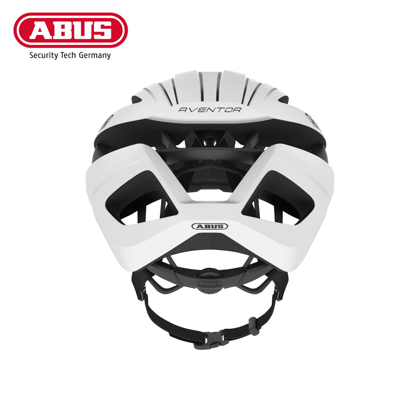 ABUS Road Helmet Aventor Bike Helmet - Polar White