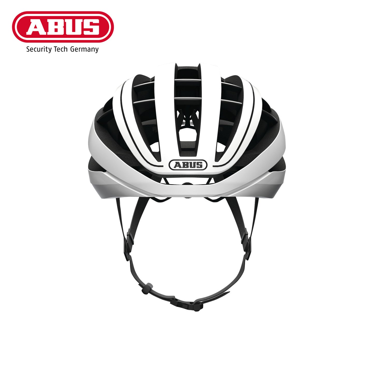 ABUS Road Helmet Aventor Bike Helmet - Polar White