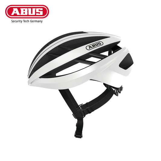 ABUS Road Helmet Aventor Bike Helmet - Polar White