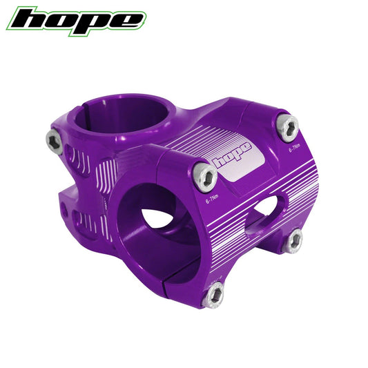 Hope Tech AM / Freeride 31.8mm Diameter Stem - Purple