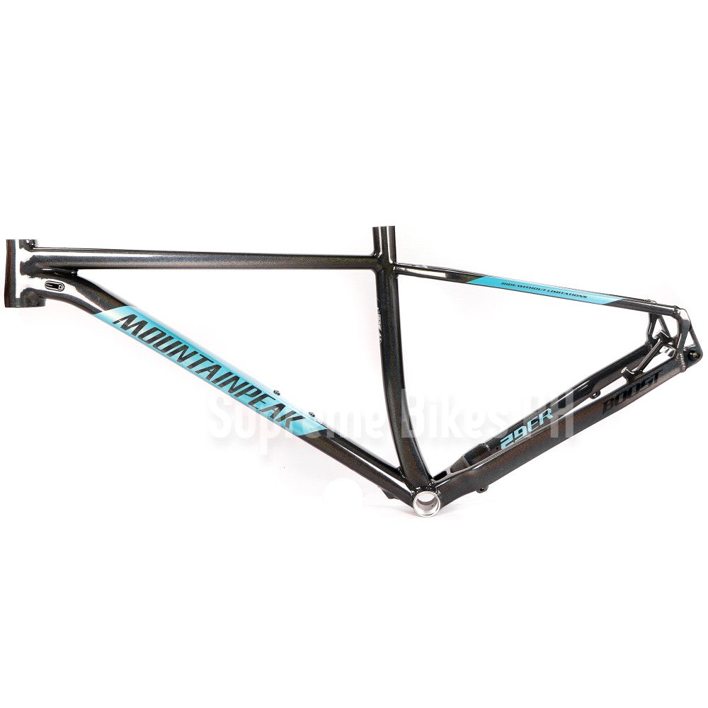 Mountainpeak Agile MTB Bike Frame Aluminum Alloy 29er - Glossy Petrol Gray / Blue