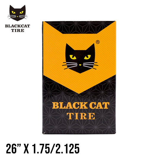 Black Cat Inner Tube 26x1.75-2.125 48mm Valve