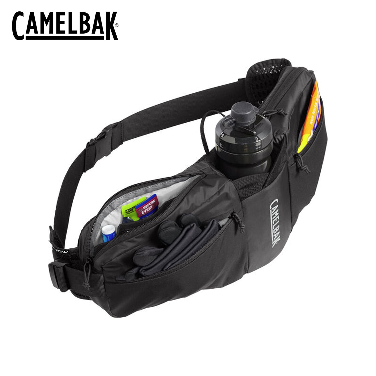 CamelBak Podium Flow 4 21oz Hydration Belt - Black