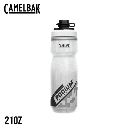CamelBak Podium Dirt Series Chill 21 21oz Bike Bottle - White