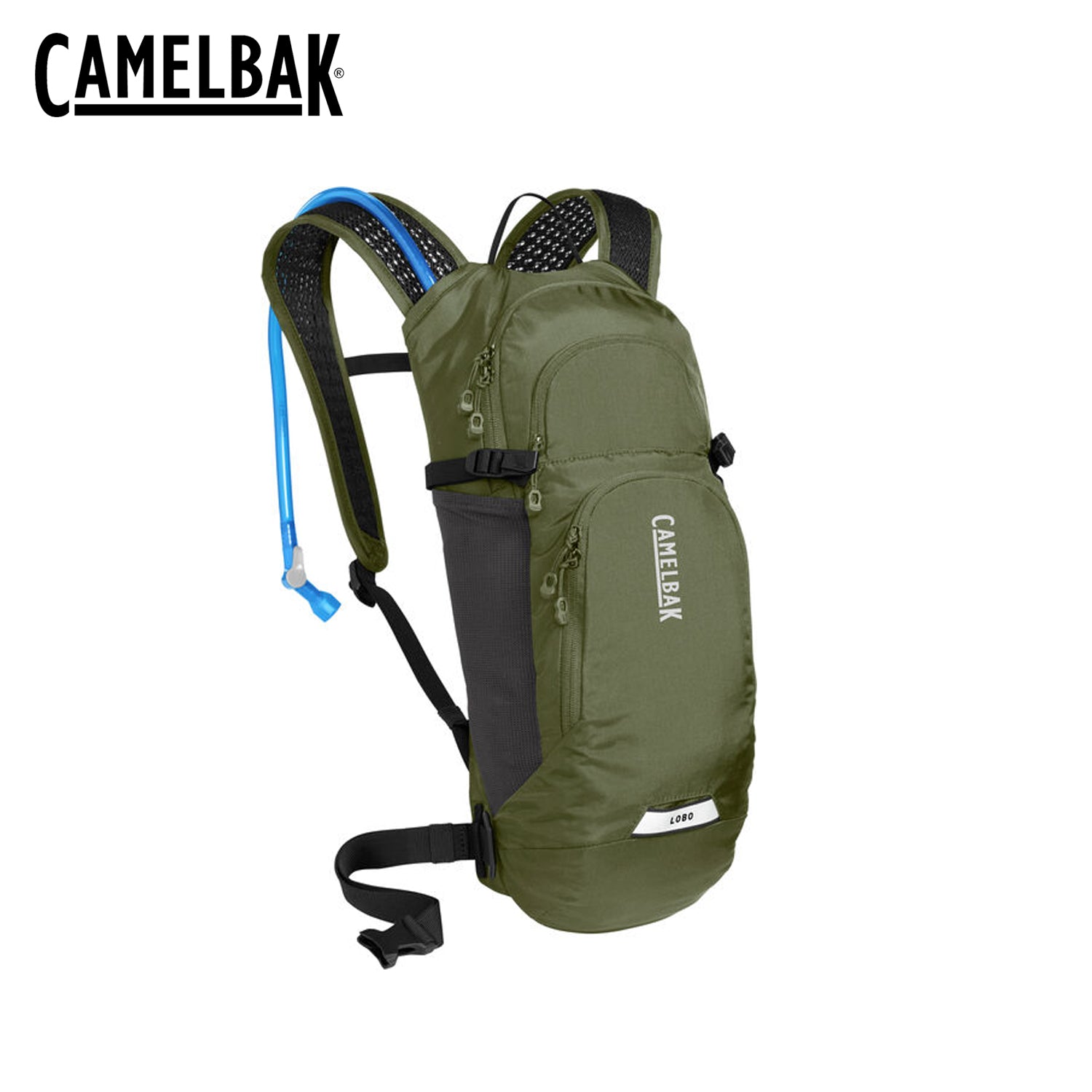 CamelBak Lobo 9 70oz Hydration Pack Burnt Olive Black Supreme Bikes PH