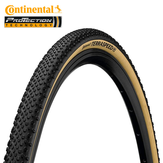 Continental Terra Trail Gravel Tire Tubeless Ready ProTection 700c - Cream Wall