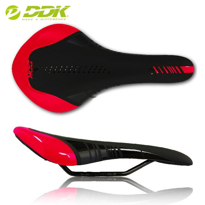 DDK 905 Race Saddle D9019 138mm 297g - Black / Red