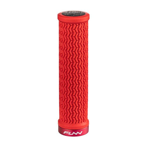 Funn Holeshot MTB Racing Grips - Red