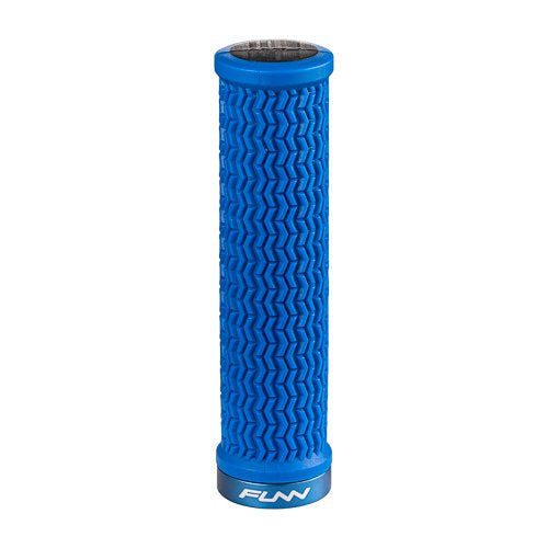 Funn Holeshot MTB Racing Grips - Blue