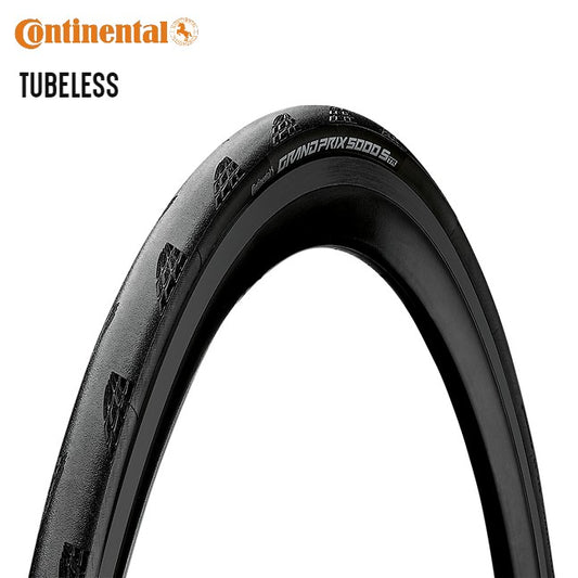 Continental Grand Prix 5000 (GP5000) S TR Road Bike Tire Tubeless Ready - Black