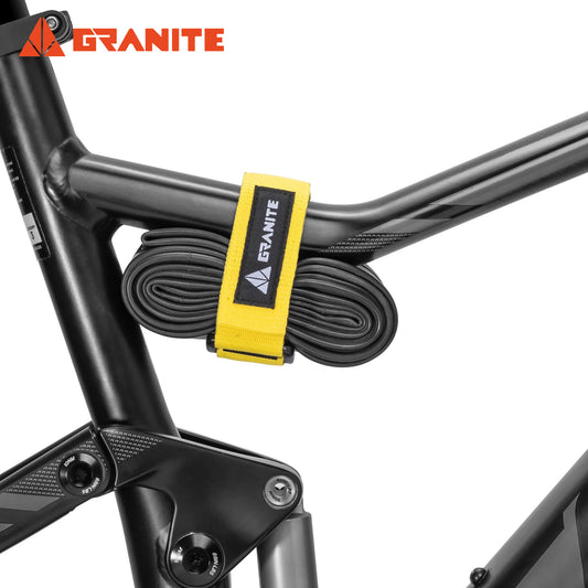 Granite Rockband Mountain Bike Frame Carrier Strap - Yellow