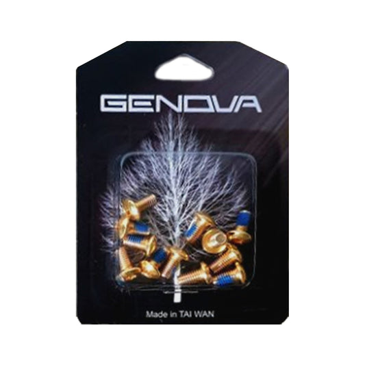 Genova Rotor Bolts 12 pcs - Gold