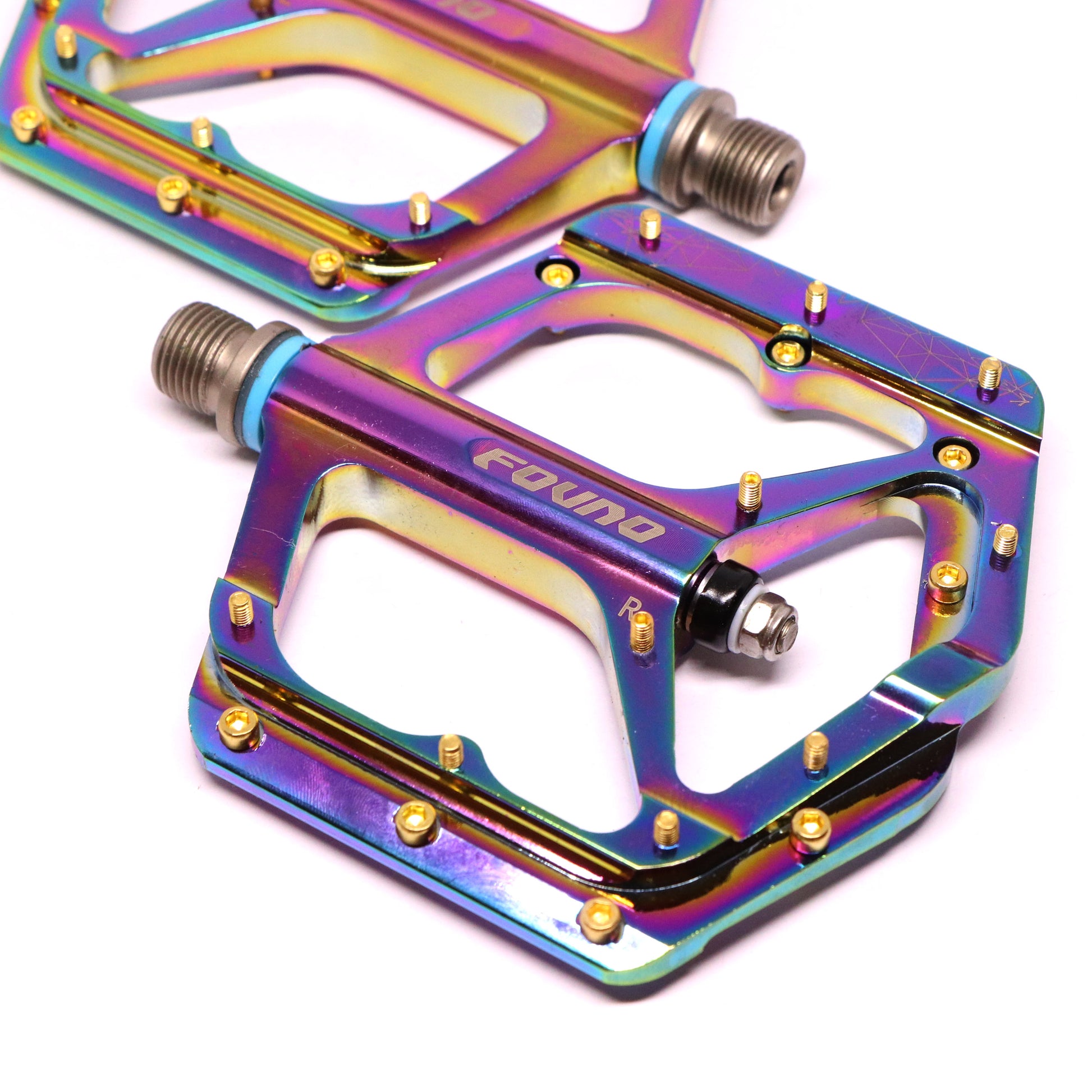 flat pedale oil slick Fovno Flat Pedal Sealed Bearing