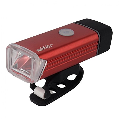 Machfally Front Light 180 Lumens Rechargeable - Red